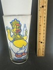 Big Baby Huey Pepsi Collectors Glass White  Brockway Glass Harvey Cartoons