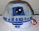 Ty Beanie Bouncers - R2-d2 The Drod  star Wars  3-4 Inch  New Bouncy Ball Toy