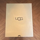 Ugg Mini Bailey Button Ii Women   s Black Suede Button Logo Us 8 Nib Authentic