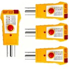4pcs 3pin Outlet Tester For Grounding Products For Gfci Electrical Ac110v-120v