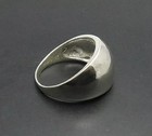 925 Sterling Silver  Solid Silver  Band Ring  Unisex  Plain Dome Domed Ring