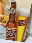 Schlitz Beer Malt Liquor Metal Sign - Cynthia Myers - 1968 Available In Chicago