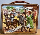 1972 Aladdin Gunsmoke Metal Lunchbox And Thermos