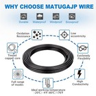 18awg 5 Wire Cable 18 5 Electrical Wire 5 Core Extension Cable 50 Feet Ul2464   