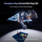 1s Ar Glasses  500  Virtual Screen Smart Glasses With 52   Fov  Native 3dof  3d M