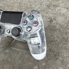 Playstation 4 Ps4 Crystal Clear Dualshock 4 Wireless Controller Oem Tested