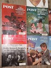 Lot Of 7 Vintage The Saturday Evening Post Magazines 1960 s Bobby Kennedy
