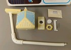 Vintage Dolly Toy Musical Revolving Music Mobile Nursery  1983  No  624 Tested 
