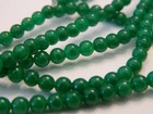 4mm Forest Green Natural Malaysia Jade Beads- Round Deep Green Malaysia Jade