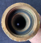 Vintage Powhatan B i Works Ranson W Va 10    Brass Fire Hose Nozzle Ns