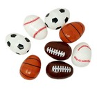 8 Fillable Sports Plastic Easter Eggs  basketball  Football  Baseball  Soccer 