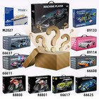 Blind Box Building Block Car Set- 25 Models Surprising Gift Random Ship In Box