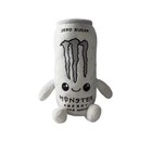 Monster Energy Drink Plush Toy White Zero Sugar Can Soft Stuffed Doll Decor Gift