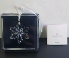 Swarovski Crystal 2014 Little Snowflake Christmas Ornament  New In Box