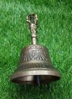 Brass Exquisite Christmas Handmade Tibet Buddhist Bell Home Decor Office Gift