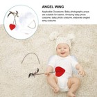 1 Set Adorable Newborn Hundred Days Photography Prop Angel Wings Costume