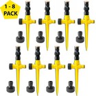 8pcs 360   Rotation Auto Irrigation System Garden Lawn Sprinkler Patio Save Water