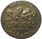 Albania  Italian Occupation  0 05 Lek  1940 R  Uncirculated 