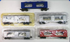  5  O Gauge Lionel Bullion Cars In Original Boxes  lot 1487 