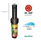 Rotor Sprinklers 42sa  4 In  Pop-up Gear-drive Adjustable 26-38 Ft   4-pack 