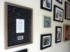 Personalised Luxury Wedding Guest Book Signing Frame - Double Mounted