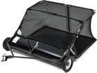 Yard Cleanup 50  Tow-behind Lawn Sweeper And Leaf Collector 25 Cu Ft Capacityaf