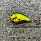 Bagley s Honey B Vintage Crankbait Lure - 09 Black Chartreuse Hb1-09
