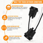 Weatherproof E26 Pigtail Lamp Sockets 8-pack