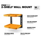 Toughbuilt Stacktech 2-shelf System  Wall Mounted Tool Storage Shelves open Box 