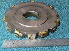 Ingersoll S-max 6  Axial Drive Slot Milling Cutter W inserts 1-1 2  Keyedarbor
