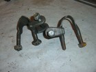 Pair Of Hitch Pole Or Shaft Brackets For Carriage Horse Drawn Buggy