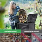 Compost Bin 80 Gallon Large Garden Composter Tumbler Fertilizer Soil Container