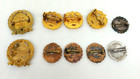Lot Of 10 Pins-church Of God- Evangelical By Uncas-d c cook Elgin-cross   Crown 