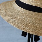Mature Ha  5mm Braid Straw Hat Middle2 Garden Ribbon Yu-pack