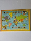 Harris Pioneer World Wide-postage Stamp Album  Many Stamps Included 