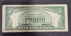 1953b Series Blue Seal  5 00 Silver Certificate  f85832897a - Circulated Note
