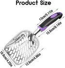 Cat Litter Scoop-metal Litter Scooper-kitty Metal Scooper-long Handle