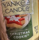 Yankee Candle Christmas Cookie Votives Lot Of 4 With Red Glass Holder Nwt