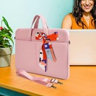 14-15 Inch Laptop Shoulder Sleeve Bag Women Ladies Briefcase For Macbook Pro 14 