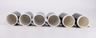 Vtg Braniff Airlines Demitasse Coffee Espresso  6  Cups Black White Melamine