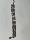 Vintage Art Deco Austrian Town Emblems Vintage Silver Bracelet
