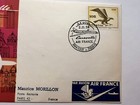 1959 Ankara Turkey Cover Air France First Flight To Paris France Backstamped