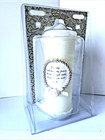 Wedding Ceremony 9 pillar Unity Candle Ivory marry My Friend This Day jamie Lynn