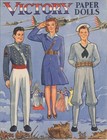 Vintage Uncut 1943 Victory Paper Dolls Laser Reproduction lo Pr hi Q Free Ship