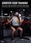 High Altitude Mask - Simulate High Altitudes - For Gym  Cardio  Fitness  Running