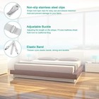 4 Piece Bed Sheet Holder Straps Clips Adjustable Fitted Sheet Fastener Set New