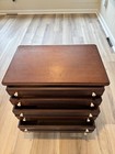 Antique 4 Drawer J   P Coats Spool Thread Cabinet