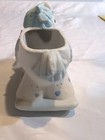 Vintage Nursery Baby Planter Flower Pot Ceramic Stuffed Rocky Horse Unique