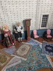 1 12 Scale Dollhouse Dolls And Furniture   Carpets