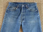 Vintage Levi s Denim Jeans 501xx  Button Fly 34x32  31x28 5  Made In Usa